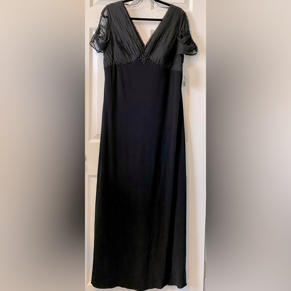 NWT Black Gown